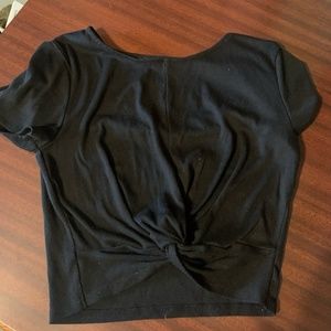 Black Crop Top